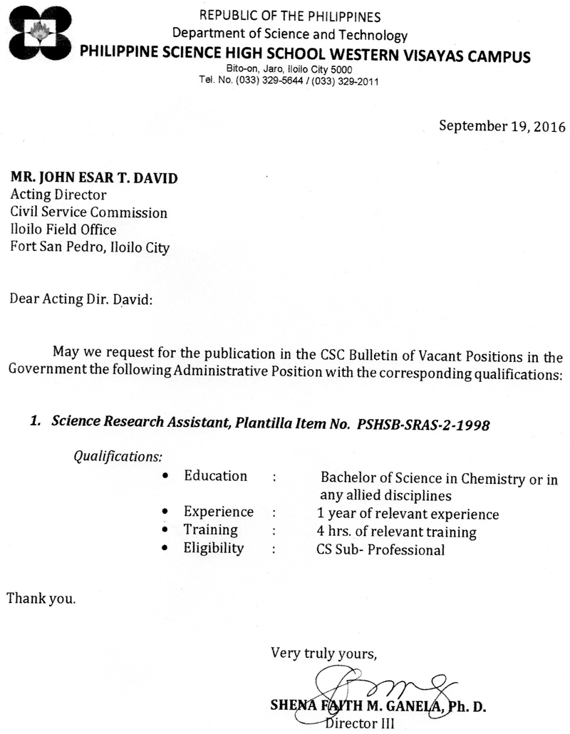 CSC Bulletin of Vacant Postions 4